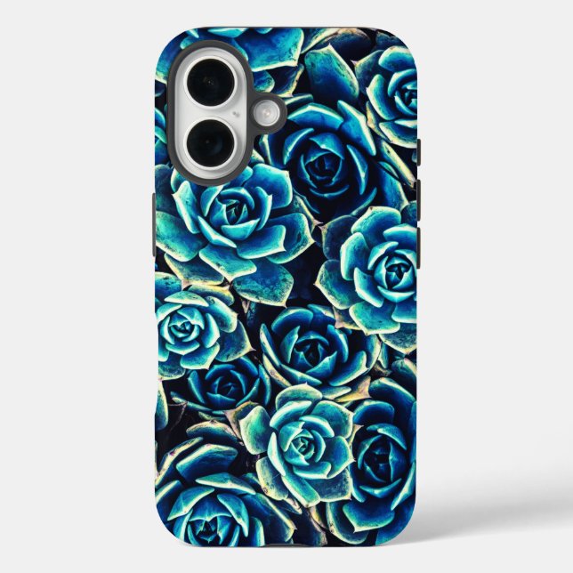 Funda iPhone 16 Suculentos (Reverso )