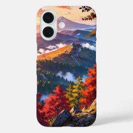 Funda iPhone 16 Sueño de montaña otoñal
