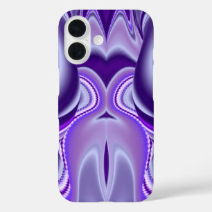 Funda iPhone 16 Sueño púrpura , Abstracto Fantasía Arcoiris