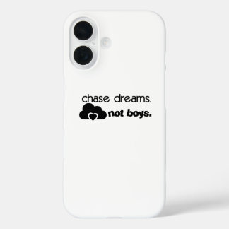 Funda iPhone 16 Sueños de persecución, no niños
