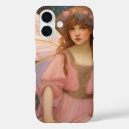 Funda iPhone 16 Sueños Encantadores: Un Retrato De Hada Rosa De Wh