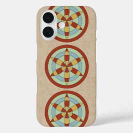 Funda iPhone 16 Suffolk Hexafoil (Daisy Wheel) Witch Mark