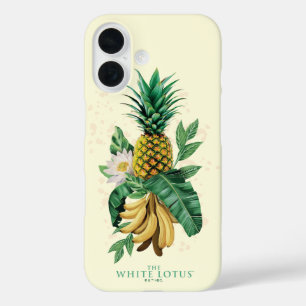 Funda iPhone 16 Suite de piña en el Lotus blanco