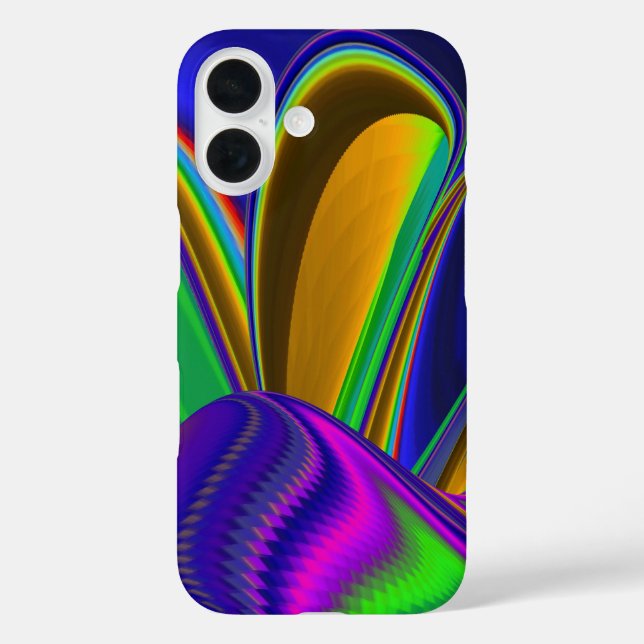 Funda iPhone 16 Summerrainbow , Resumen del Rainbowart 3D (Reverso )