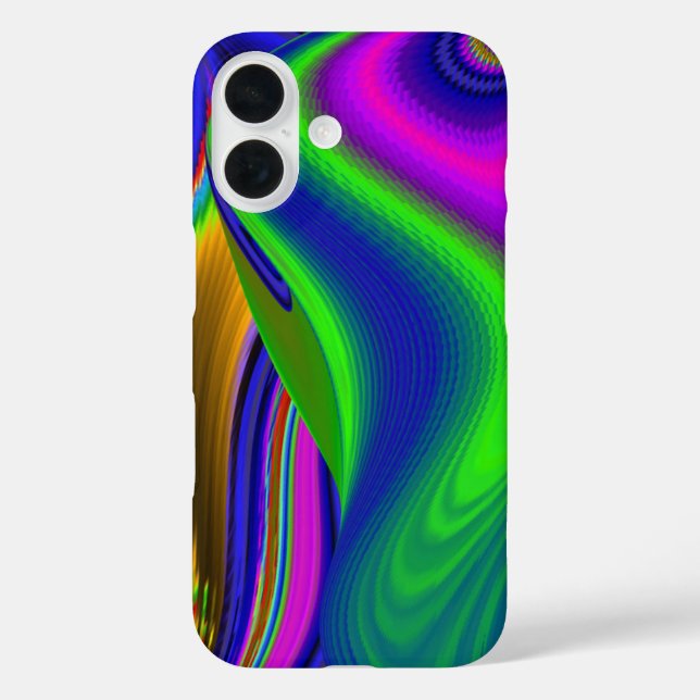 Funda iPhone 16 Summerrainbow , Resumen del Rainbowart 3D (Reverso )