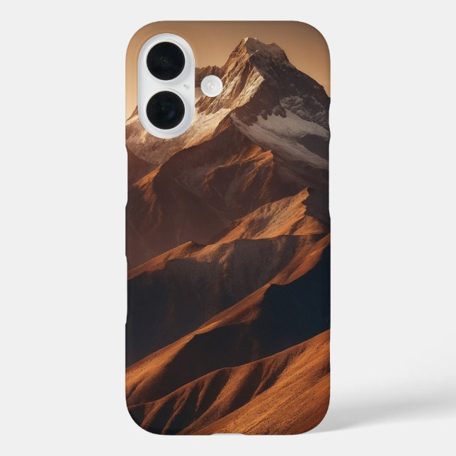 Funda iPhone 16 Sunny Mountain Peaks (Reverso )