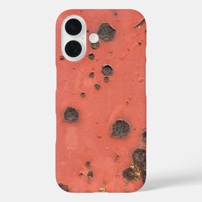 Funda iPhone 16 Superficie de Rusty Weathered (Reverso )