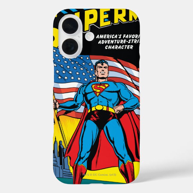 Funda iPhone 16 Superman #24 (Reverso )