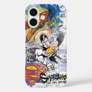 Funda iPhone 16 Superman Man of Steel
