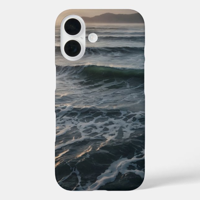 Funda iPhone 16 Surf plateado (Reverso )