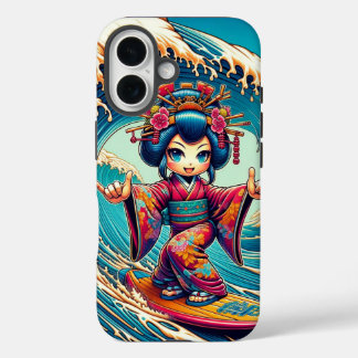 Funda iPhone 16 Surf Shop Estuche para iPhone Geisha