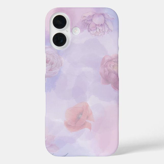Funda iPhone 16 Susurro de flores (Reverso )