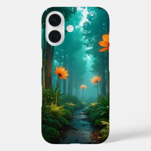 Funda iPhone 16 Susurros del bosque encantado - Casos de iPhone
