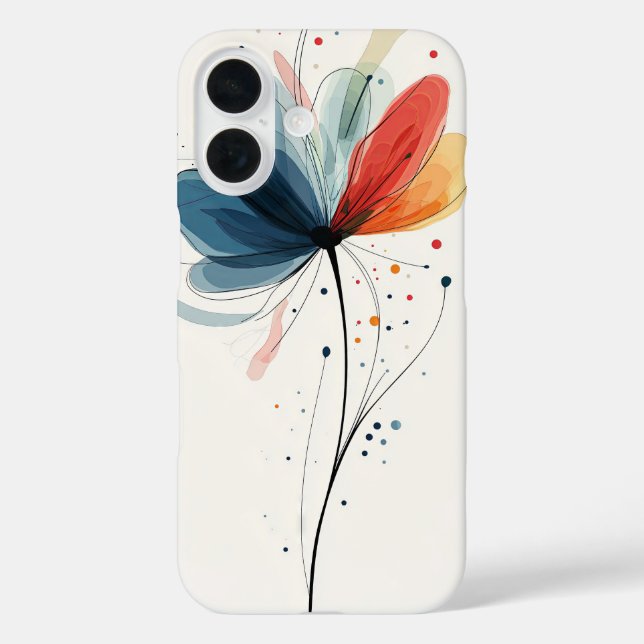 Funda iPhone 16 Susurros suaves (Reverso )