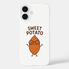 Funda iPhone 16 Sweet Potato Funny iPhone Case