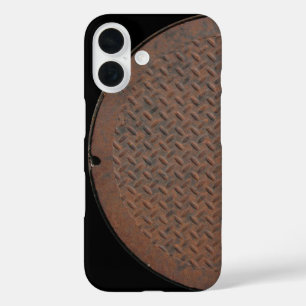 Funda iPhone 16 Tapa de agujeros de maní rugosos