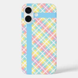 Funda iPhone 16 Tapado de color pastel