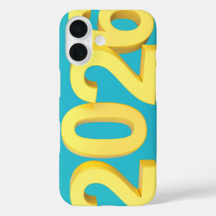 Funda iPhone 16 Tarjeta de Feliz Año Nuevo 2026
