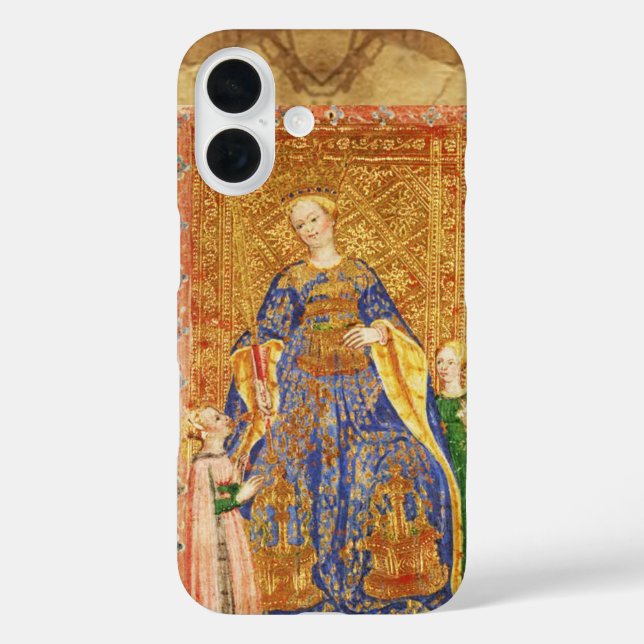 FUNDA iPhone 16 TAROTES DE RENACIMIENTO ANTIGUO / REINA DE MUERTES (Reverso )
