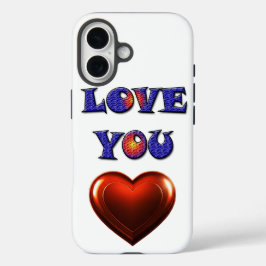 FUNDA iPhone 16 TE AMO