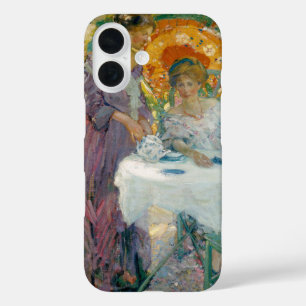 Funda iPhone 16 Té de la tarde 1910 por Richard Emile Miller