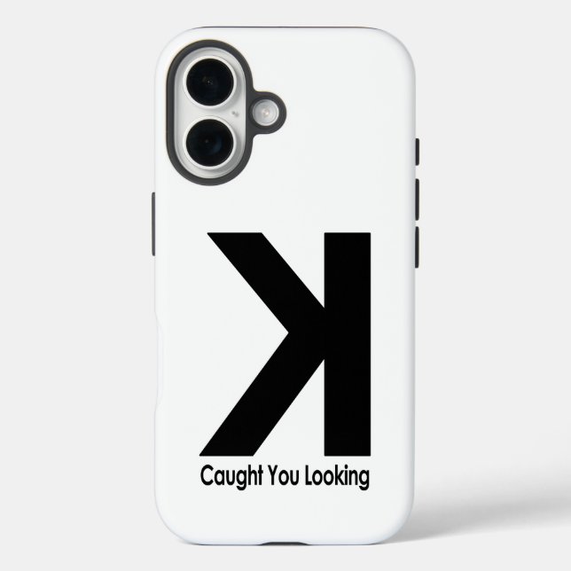 Funda iPhone 16 Te Pillamos Mirando – Dicho Divertido de Lanzador  (Reverso )