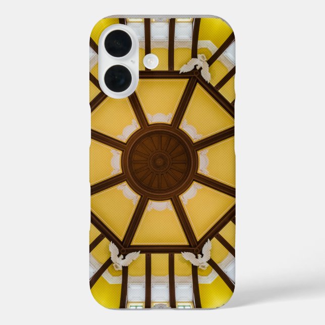 Funda iPhone 16 Techo decorado en la estación de Tokio (Reverso )