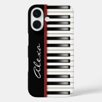 Teclado de piano con nombre personalizado