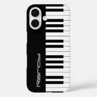 Teclas de piano en blanco y negro | Regalos de fan