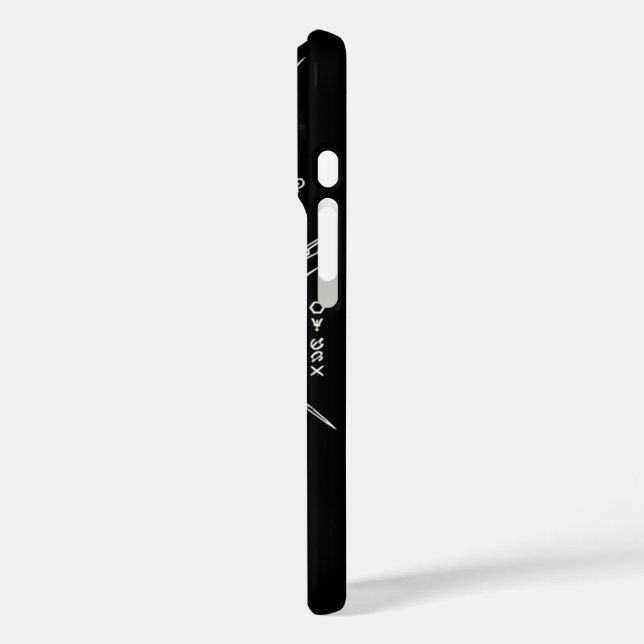 Funda iPhone 16 Teléfono de pirata informático (Reverso / Izquierdo )