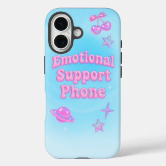 Funda iPhone 16 Teléfono de soporte emocional