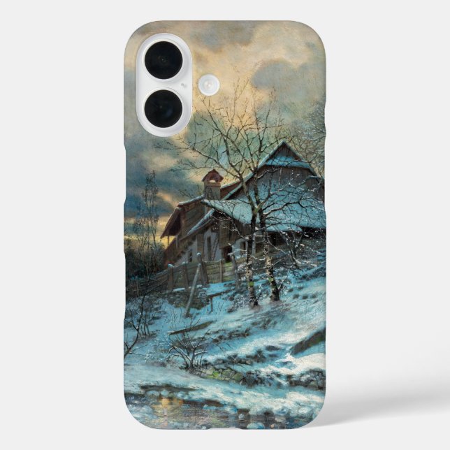 Funda iPhone 16 Tema de invierno por Angyal Vojtech (Reverso )