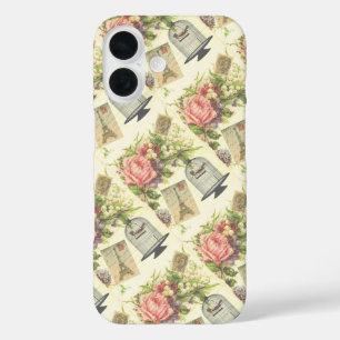 Funda iPhone 16 Tema Francés Vintage París