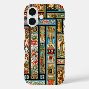 Funda iPhone 16 Temas y tejidos renacentistas