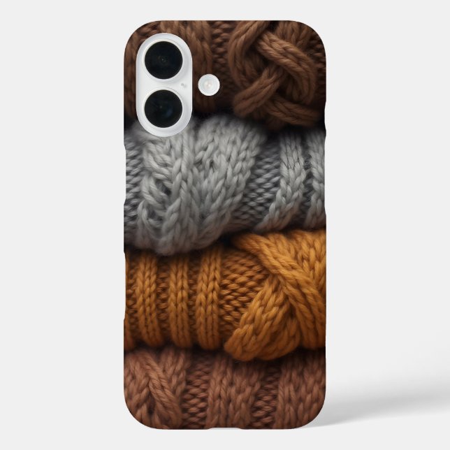 Funda iPhone 16 Tendencia Mocha Mousse 2025 (Reverso )