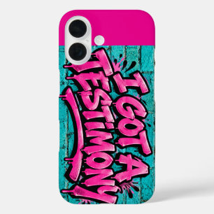 Funda iPhone 16 Tengo un testimonio 
