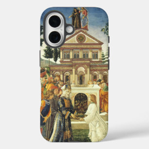 Funda iPhone 16 Tentaciones de Cristo por Sandro Botticelli