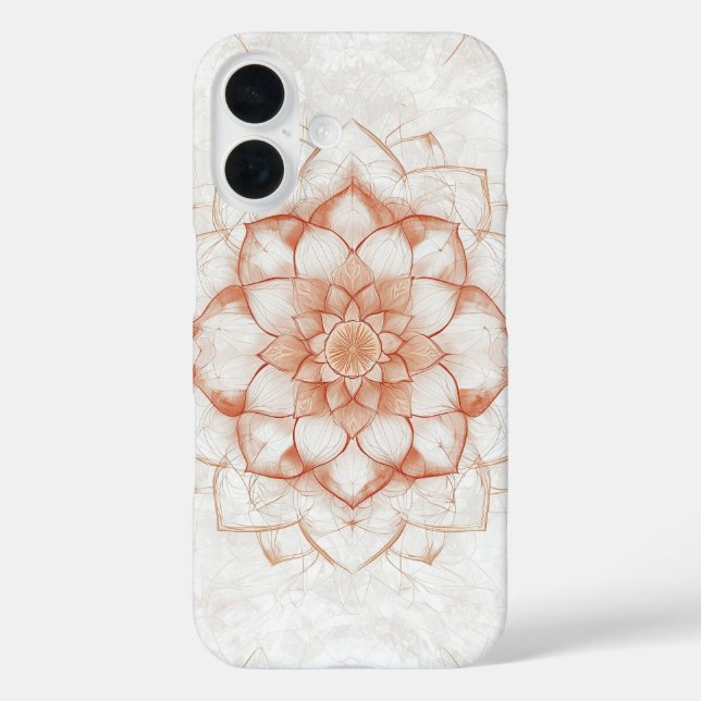 Funda iPhone 16 Terra Mandala Mist (Reverso )