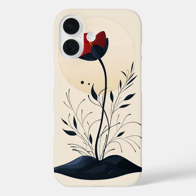 Funda iPhone 16 Terracota Tangle (Reverso )