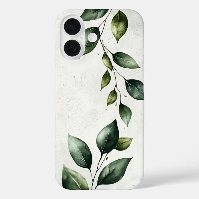 Funda iPhone 16 Terracotta Leavescape (Reverso )