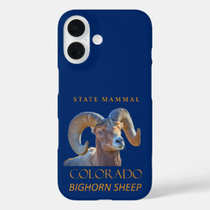 Funda iPhone 16 Territorio de Colorado Mamífero El Carnero Bighorn