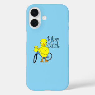 Funda iPhone 16 Texto de clave de bicicleta