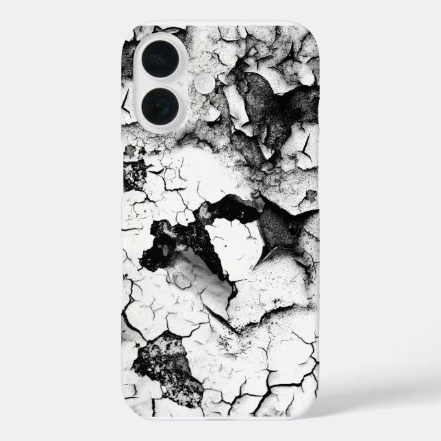 Funda iPhone 16 Textura, Broke, Grunge, Grietas, (Reverso )