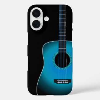 Funda iPhone 16 Textura de fondo de guitarra
