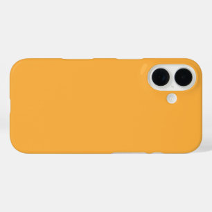 Funda iPhone 16 Textura de fondo naranja atenuado para web e impre