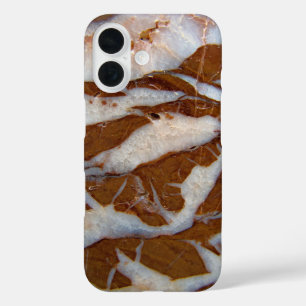 Funda iPhone 16 Textura del rock de Chert y Quartz