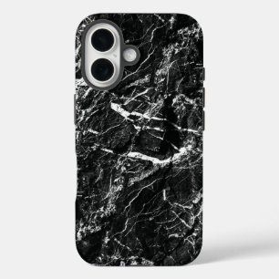 Funda iPhone 16 Textura falsa de naturaleza surrealista de roca ne