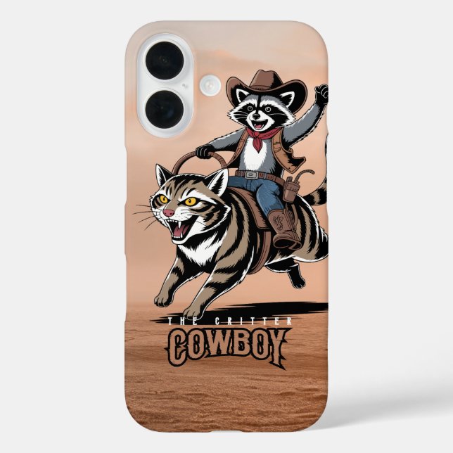 Funda iPhone 16 The critter cowboy | (Reverso )