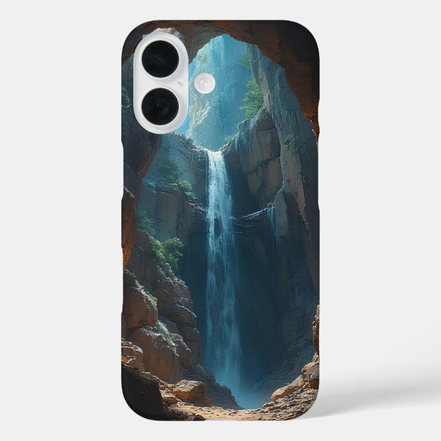 Funda iPhone 16 The Light of the Hidden Falls (Reverso )