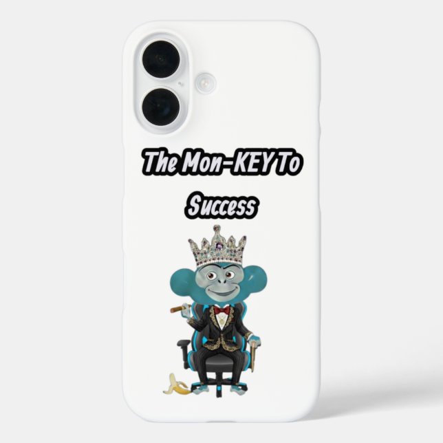 Funda iPhone 16 The mon-key to success (Reverso )